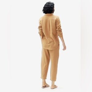 Eileen Fisher Organic Cotton Straight Leg Pant